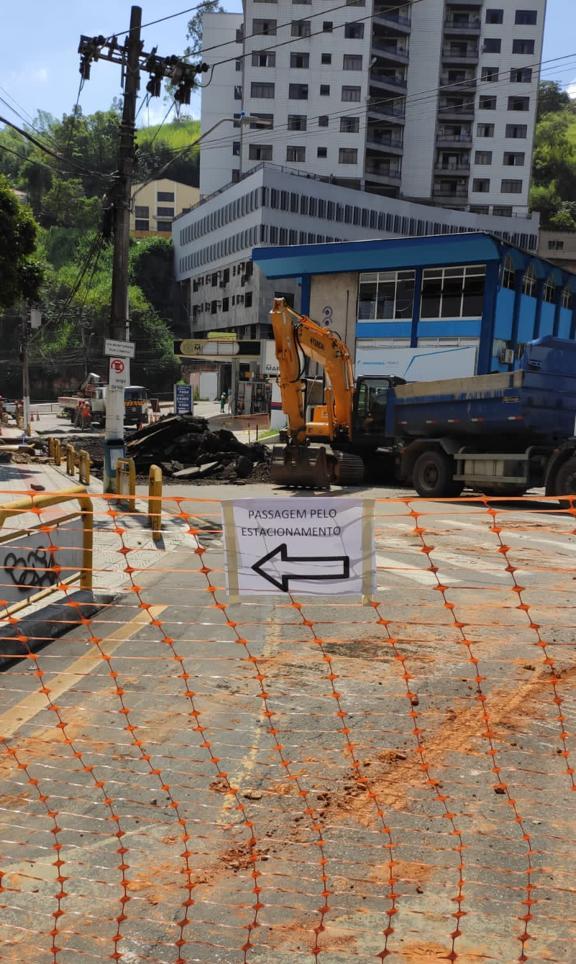 Rua Doutor Mário Ramos recebe reforço na sinalização Barra Mansa