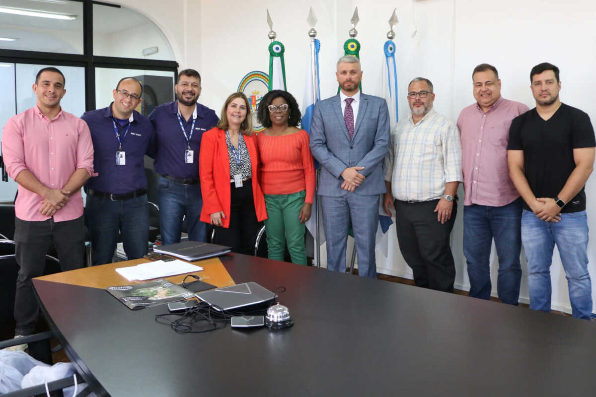 Barra Mansa Prefeito Rodrigo Drable Recebe O SEST SENAT Barra Mansa